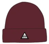 Шапка зимова Giro Beanie бордовий — бордовий