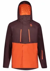 Куртка SCOTT ULTIMATE DRX dark blue/earth brown - L — red fudge/orange pumpkin