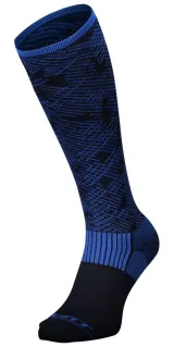 Шкарпетки гірськолижні SCOTT MERINO CAMO cassis pink/red fudge - L — skydive blue/dark blue