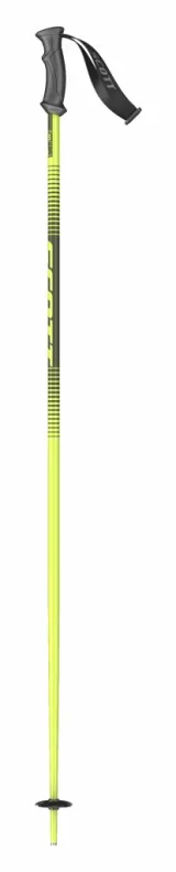 Палки горнолыжные SCOTT 540 P-LITE black ultra lime - 125 — ultra lime