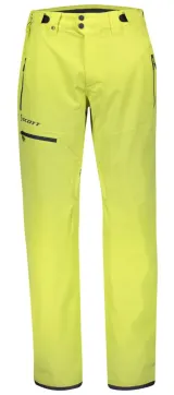 Штани SCOTT ULTIMATE DRYO 10 сірі - XXL — жовті