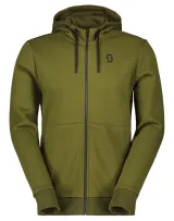 Кенгурушка SCOTT TECH WARM ZIP grey melange - M — fir green