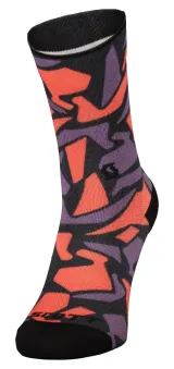 Шкарпетки SCOTT GRAPHIC CREW dark blue/metal blue - 39-41 — vivid purple/astro red
