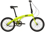 Велосипед 20" Pride MINI 3 2025 чорний — Жовтий
