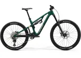Велосипед 27.5-29" Merida ONE-SIXTY 6000 (2025) рама - L Silk Black (Silver) — Green