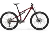 Велосипед 29" Merida ONE-TWENTY 600 (2025) рама - XS Cool Grey (Black/Silver) — Red