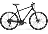 Велосипед 28" Merida CROSSWAY 300 (2025) рама - S Silk Champagne (Blue) — Black