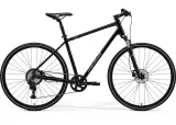 Велосипед 28" Merida CROSSWAY 20 (2025) рама - M Silk Steel Blue (Blue) — Black