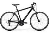 Велосипед 28" Merida CROSSWAY 10-V SE (2025) рама - XL Silk Dove Blue (Black) — Black