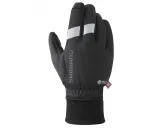 Рукавички Shimano Windstopper Primaloft чорно-жовті розм. XXL — Сірий