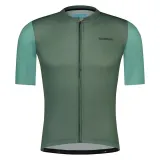 Велоджерсі Shimano ARIA чорне, р. S — Зелений