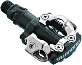 Педалі Shimano PD-M520, SPD, срібл — Чорний
