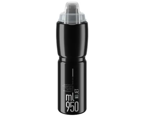 Фляга ELITE JET PLUS черный/серый 950мл