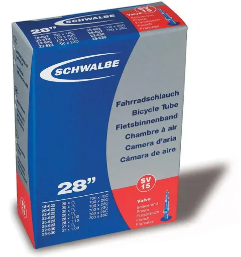 Камера Schwalbe SV15 28 (700x18/28C-622/630) ниппель FV 60мм