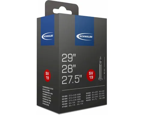 Камера Schwalbe SV19 28/29 (700x40-62C/622-635) ніпель FV 40мм
