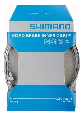 Трос тормозной Shimano шоссе 2050Х1.6мм, нержав. SIL-TEC PTFE