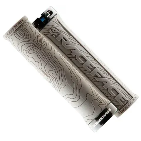 Грипсы RACE FACE, HALF NELSON, W/LOCK, GREY