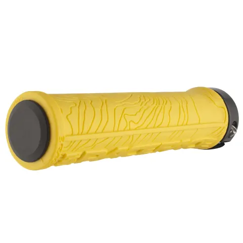 Грипсы RACE FACE, HALF NELSON, W/LOCK, YELLOW