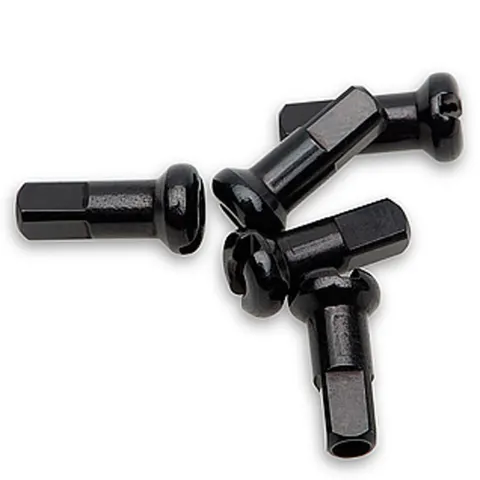 Ниппели для шприх RACE FACE NIPPLE, ALLOY, BLACK, 5PAK