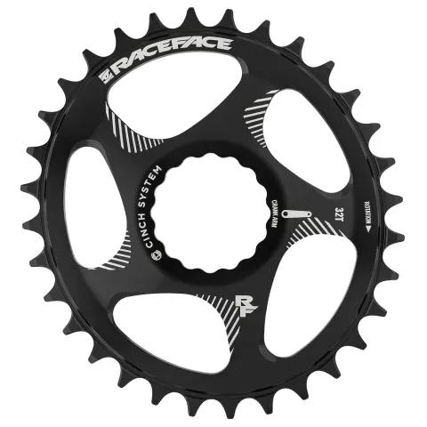 Зірка RACE FACE CHAINRING,CINCH,DM,OVAL,28T,BLK,10-12S