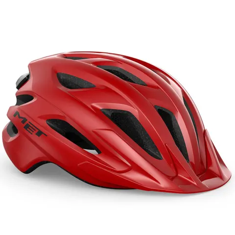 Шолом MET CROSSOVER CE RED | GLOSSY UN (52-59)
