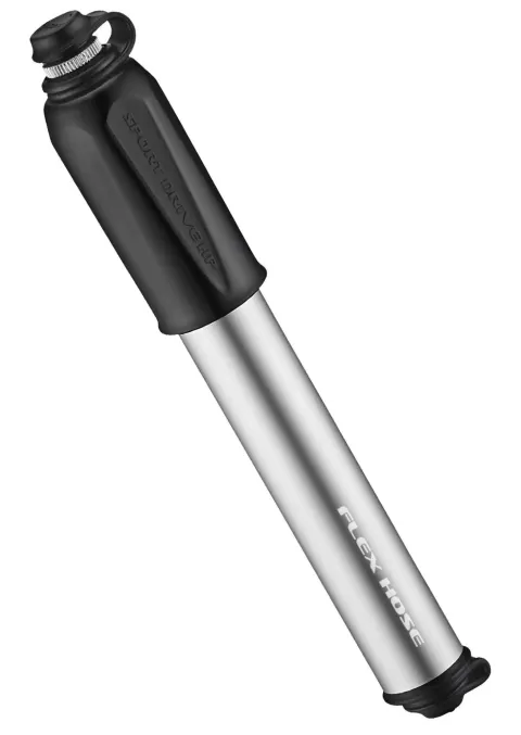 Насос Lezyne SPORT DRIVE HP 120psi (8.3 bar) Flex Hose сріблястий