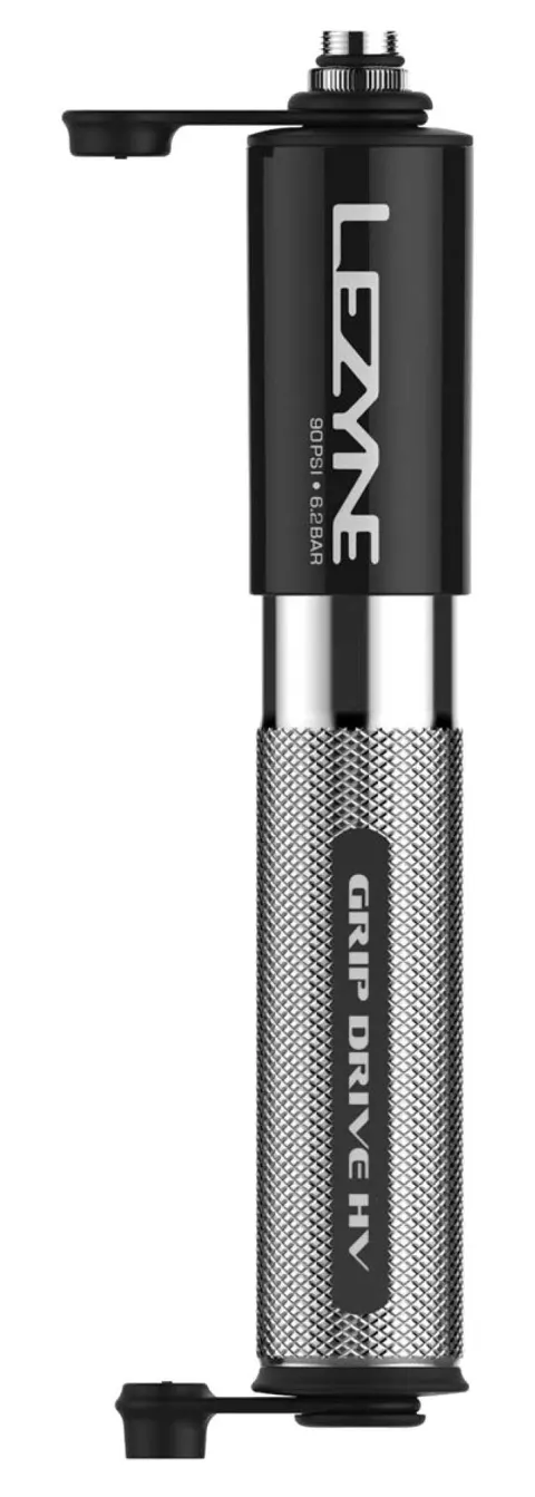 Насос Lezyne GRIP DRIVE HV 90psi Y14 сріблястий
