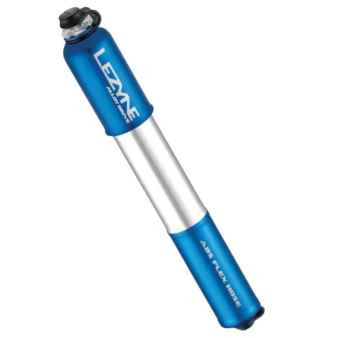 Насос Lezyne ALLOY DRIVE 90psi (6.2 bar) ABS Flex Hose синий