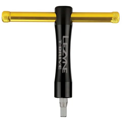 Мультитул LEZYNE T-DRIVE Черный CNC ALUMINUM, CHROME VANADIUM BITS, 2/2.5/3/4/5/6/8/T10/T30/T25/P2/SL4 Черный Y13