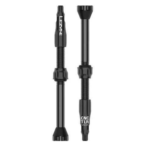 Ниппель для бескамерки LEZYNE CNC TLR VALVE 60MM Черный Y14