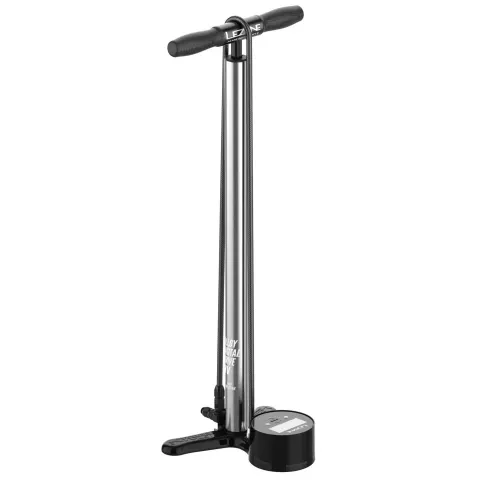Напольный насос LEZYNE ALLOY DIGITAL DRIVE HV Манометр 3,5" Серебристый 100psi Y18