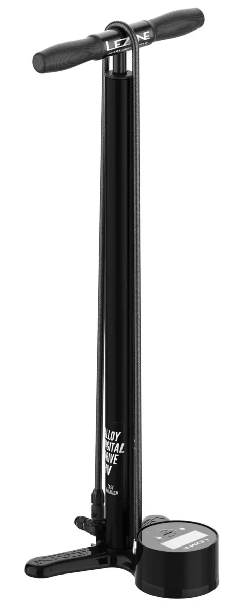 Підлоговий насос LEZYNE ALLOY DIGITAL DRIVE HV Манометр 3,5" Чорний 100psi Y18