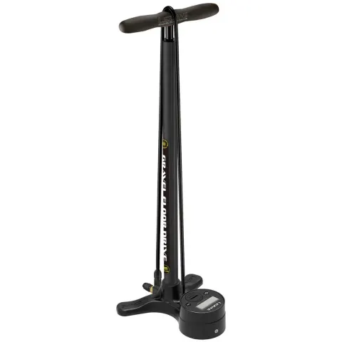 Напольный насос LEZYNE GRAVEL DIGITAL DRIVE Черный матовый 100psi Y14