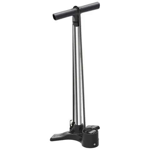 Напольный насос LEZYNE MACRO FLOOR DIGITAL DV Серебристый 220psi Y13