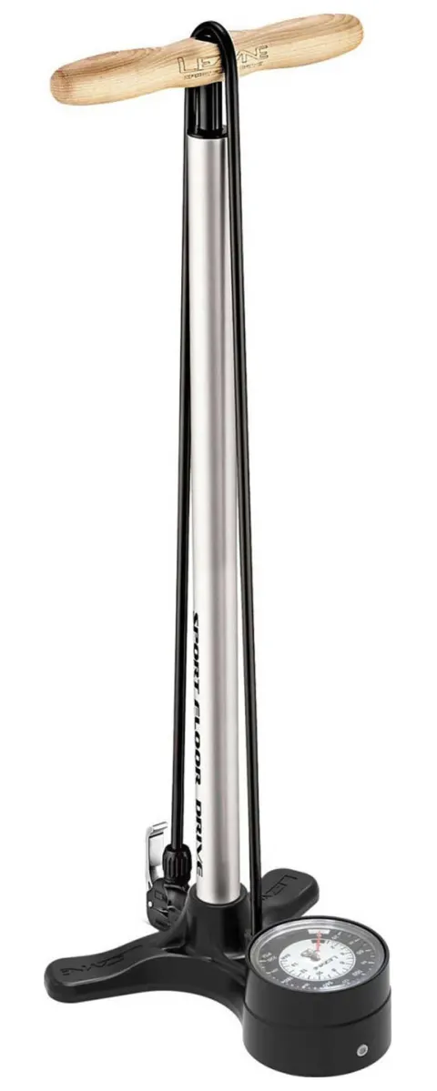 Напольный насос LEZYNE SPORT FLOOR DRIVE DV Серебристый 220psi Y13