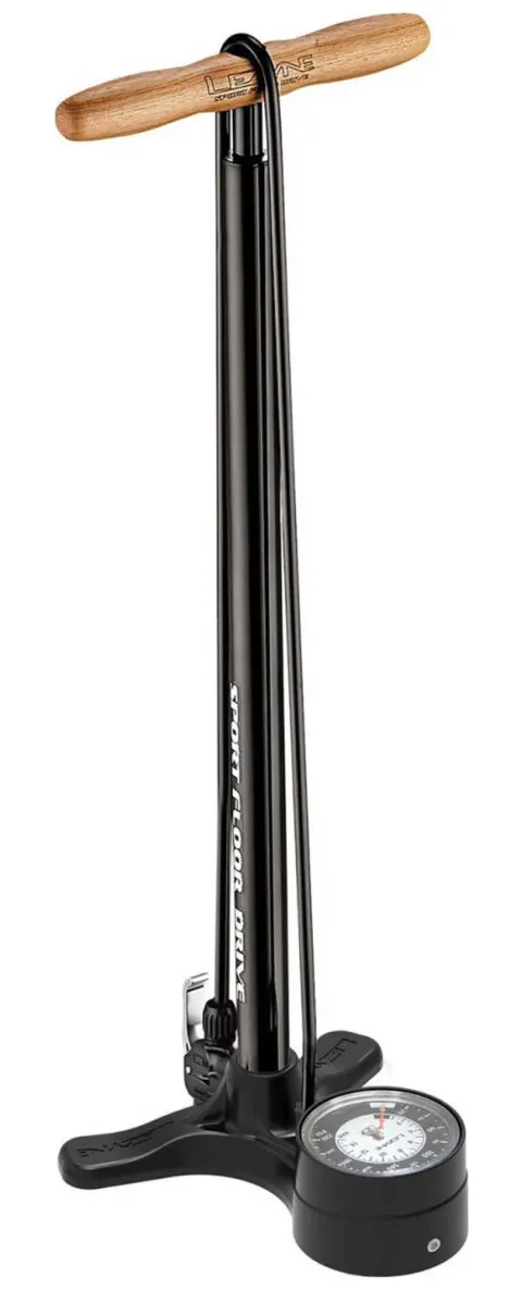 Напольный насос LEZYNE SPORT FLOOR DRIVE Манометр 3,5" Черный 220psi Y17