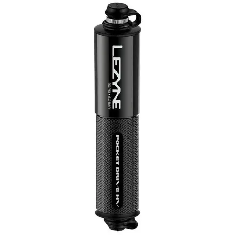 Ручний насос LEZYNE POCKET DRIVE PRO HV Чорний матовий 90psi Y18