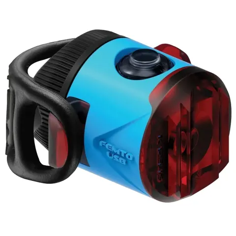 Задний свет LEZYNE FEMTO USB DRIVE REAR Голубой 5 люмен Y13