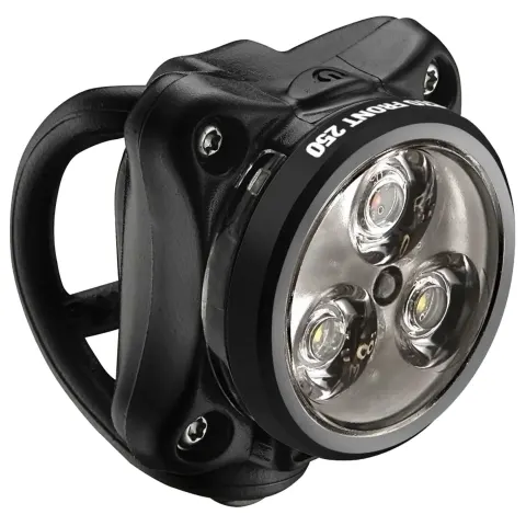 Переднє світло LEZYNE ZECTO DRIVE FRONT LIGHT Чорний 250 люменів Y13