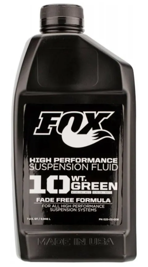 Мастило FOX Suspension Fluid 946ml 10 WT Green