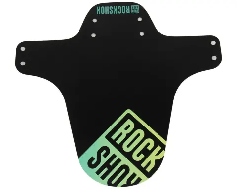 Крыло RockShox MTB Fender Black with Teal/Yellow Fade Print