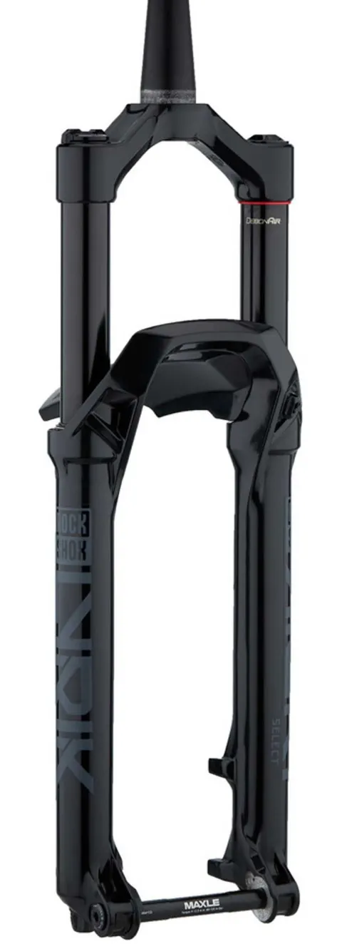 Вилка RockShox Lyrik Select Charger RC - Crown 29" Boost™ 15x110 140mm Black Alum Str Tpr 44offset DebonAir+ (includes Bolt On Fender,2 Btm Tokens, Star nut & Maxle Stealth) D1