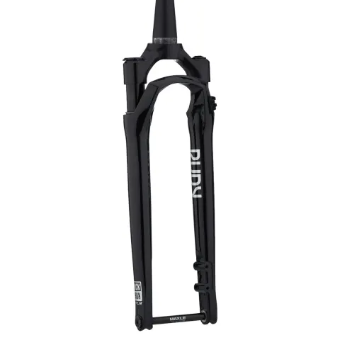 Вилка RockShox RUDY Ultimate Race Day - Crown 700c 12x100 40mm Gloss Black 45offset Tapered SoloAir (includes Fender, Star nut, Maxle Stealth) A1