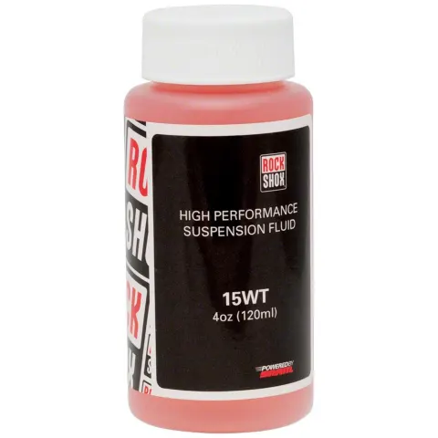 Мастило RockShox Suspension Oil, 15wt, 120ml - (Штани вилки)