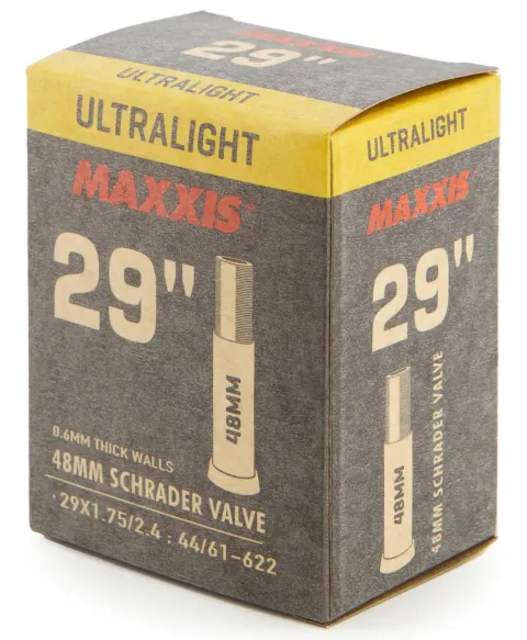 Камера MAXXIS ULTRALIGHT 29X1.75/2.4 Ніпель - Schrader 48мм