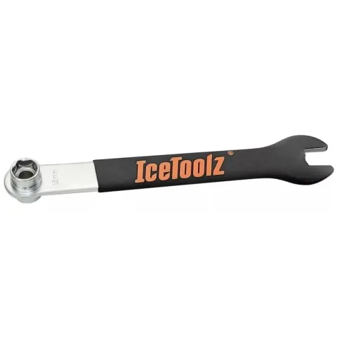 Ключ Ice Toolz 34B1 педальний 15мм та торцевий 14мм
