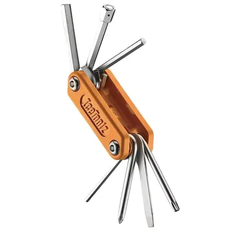 Ключ Ice Toolz "Handy-8" 94H4 складаний, нержавіюча сталь, помаранчевий