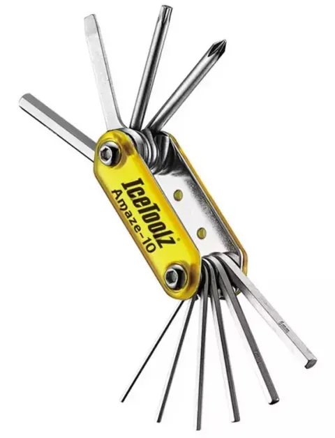 Ключ Ice Toolz 95A3 сложен 10 инструментов Amaze-10