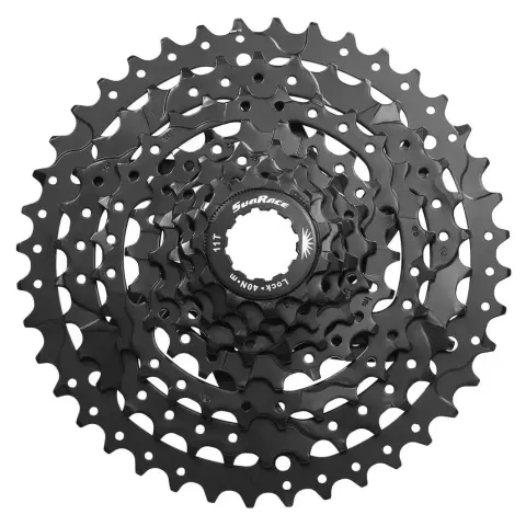 Кассета 8-k 11-40T SUN RACE M680 MTB, ED Black