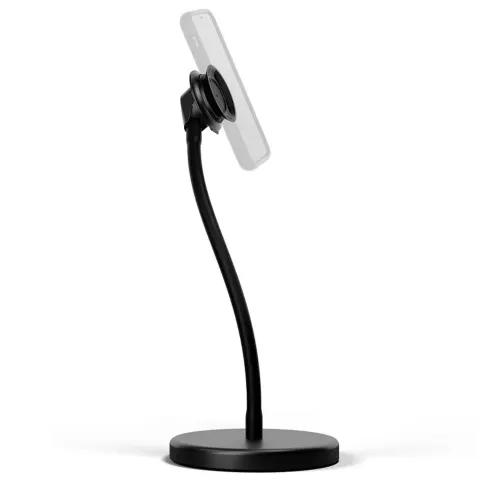 Підставка на стіл з рухомим штативом для кріплення телефона FIDLOCK VACUUM flex desk, чорний